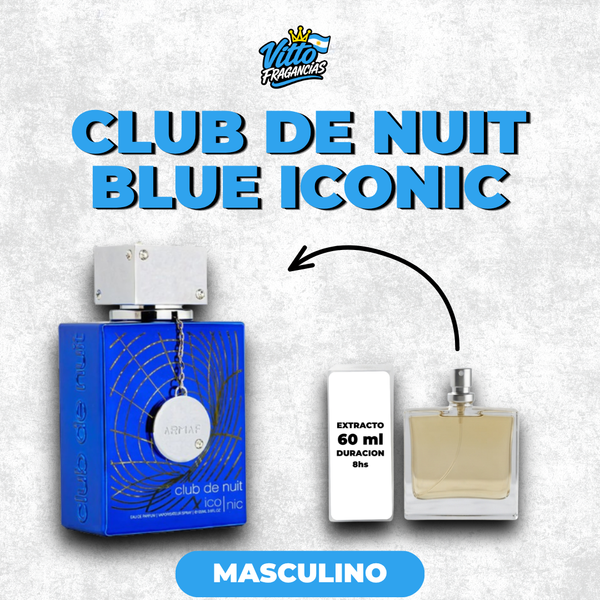 Club de Nuit Blue Iconic— Extracto 60 ml (Masculino)