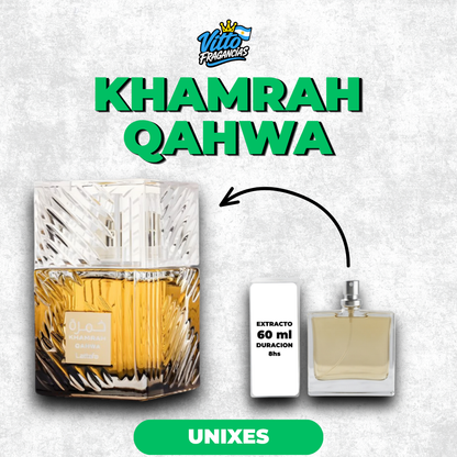 Khamrah Qahwa Lattafa — Extracto 60 ml (Unixes)