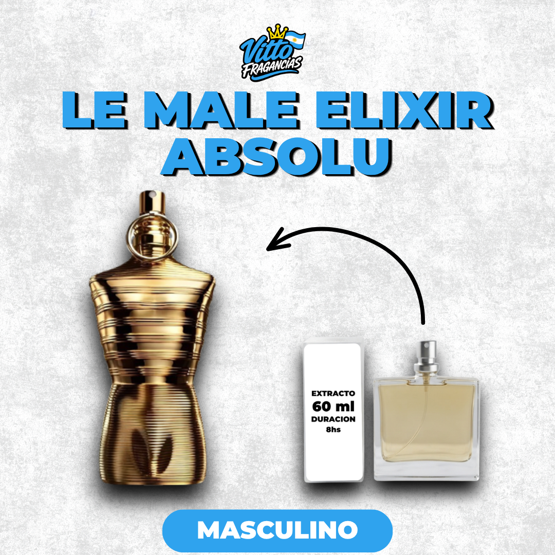 Le Male Elixir Absolu— Extracto 60 ml (Masculino)