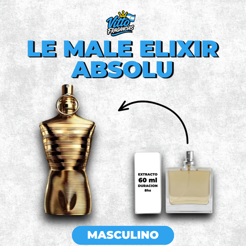 Le Male Elixir Absolu— Extracto 60 ml (Masculino)