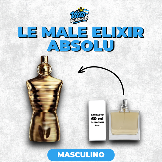 Le Male Elixir Absolu— Extracto 60 ml (Masculino)