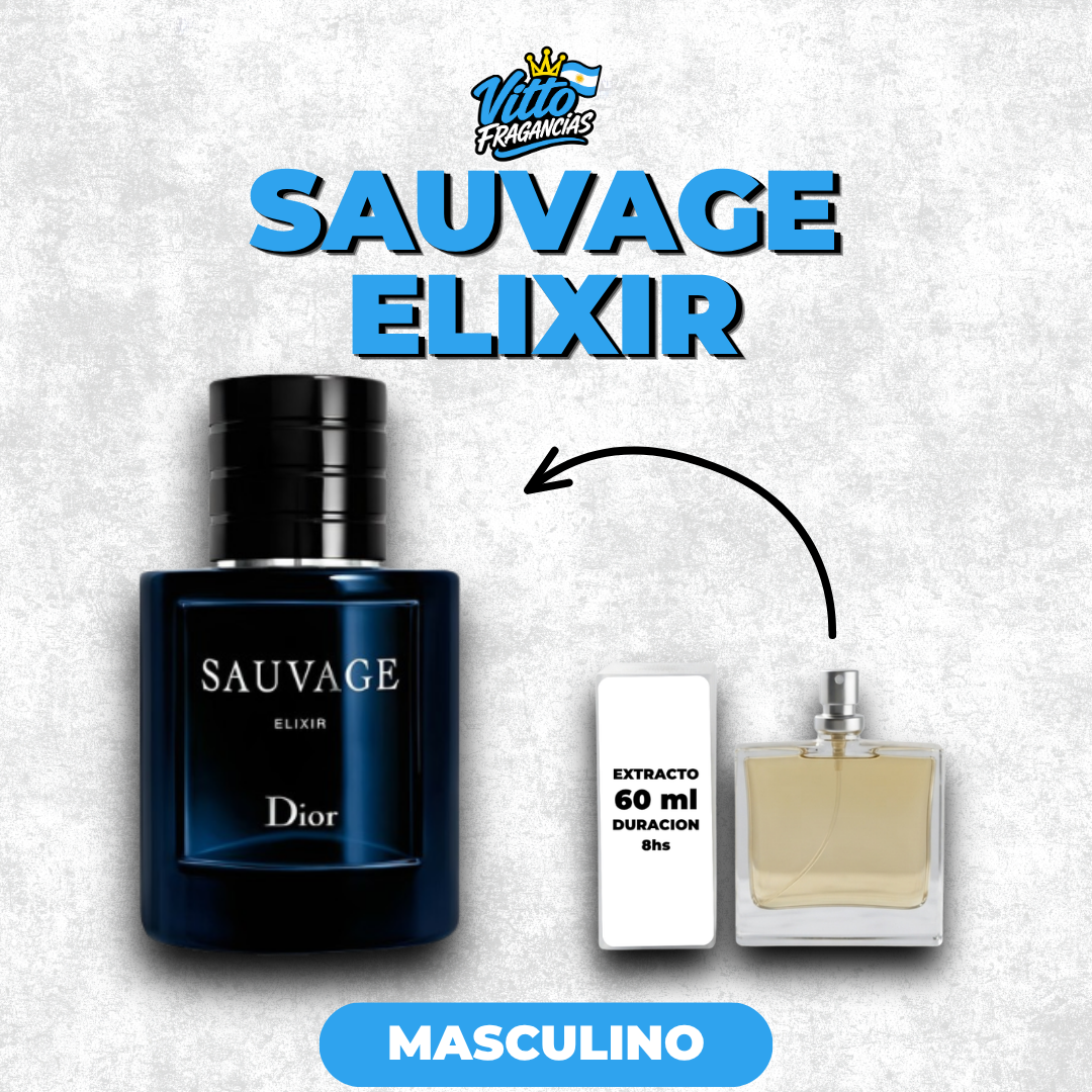 Sauvage Elixir— Extracto 60 ml (Masculino)