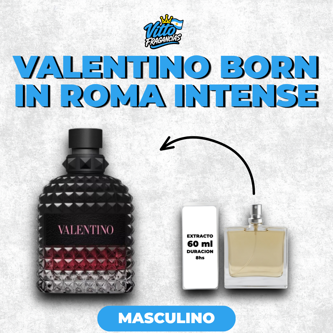 Valentino Born in Roma Intense— Extracto 60 ml (Masculino)